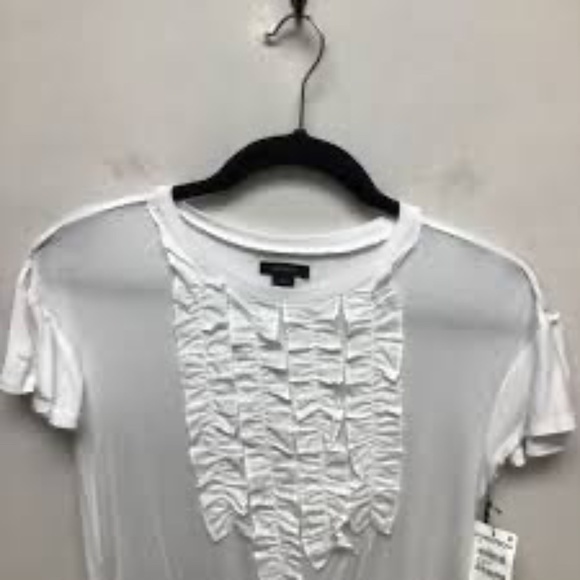 NWT MNG Top Size SM with ruffles in front - Picture 2 of 4